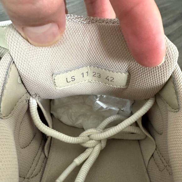 Dior B30 Countdown Cream Technical Mesh Sneakers 42 Grey Cowhide Leather CD Logo main image 6